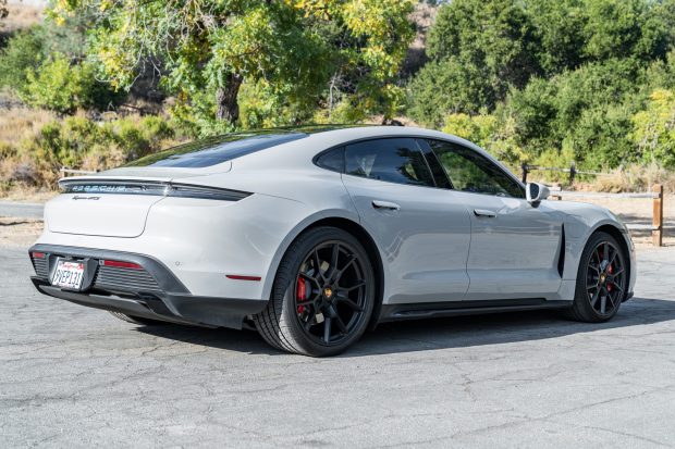 The Taycan GTS: Electric Rebellion Wrapped in Chalk