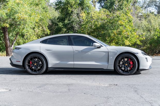 The Taycan GTS: Electric Rebellion Wrapped in Chalk — photo 1
